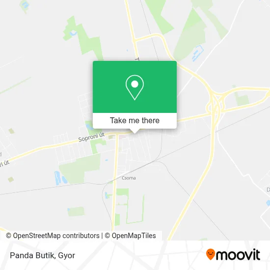 Panda Butik map