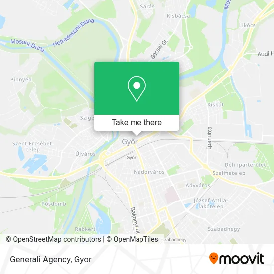 Generali Agency map