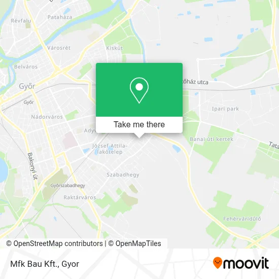 Mfk Bau Kft. map