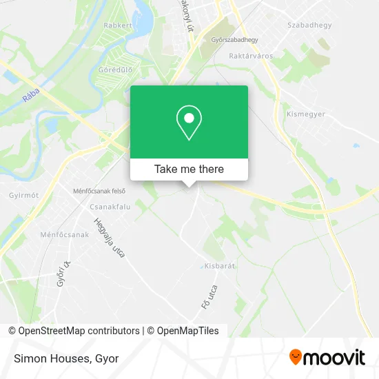 Simon Houses map