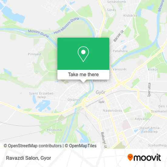 Ravazdi Salon map