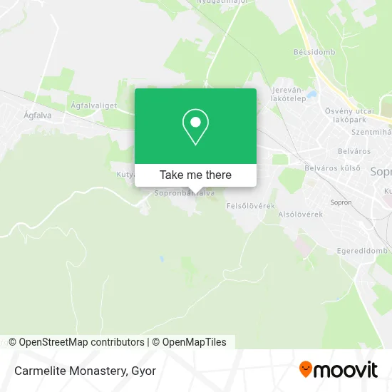 Carmelite Monastery map