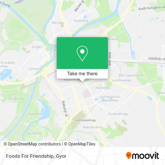 Foods For Friendship map