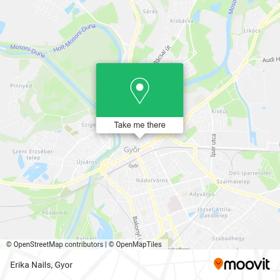 Erika Nails map