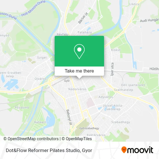Dot&Flow Reformer Pilates Studio map