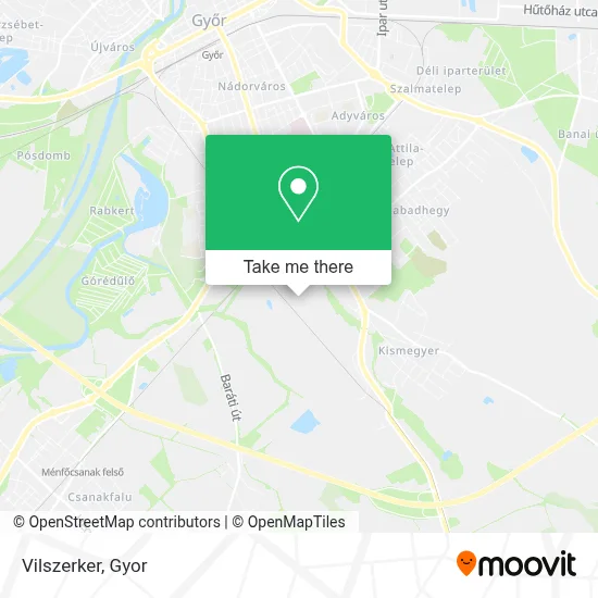 Vilszerker map