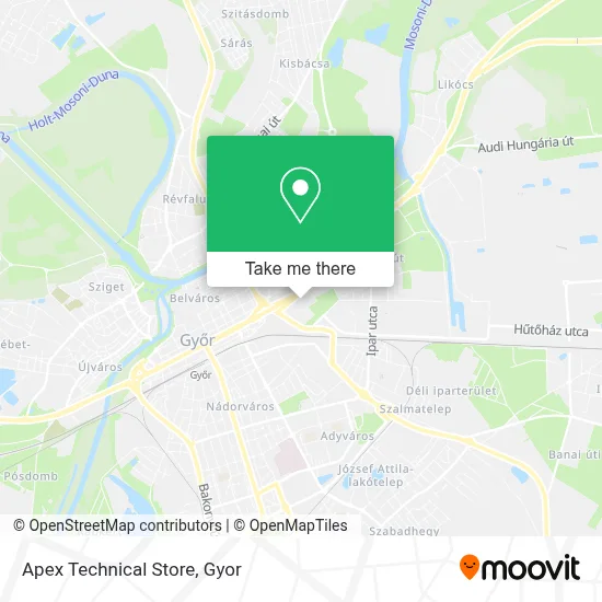 Apex Technical Store map