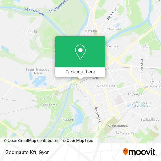 Zoomauto Kft map