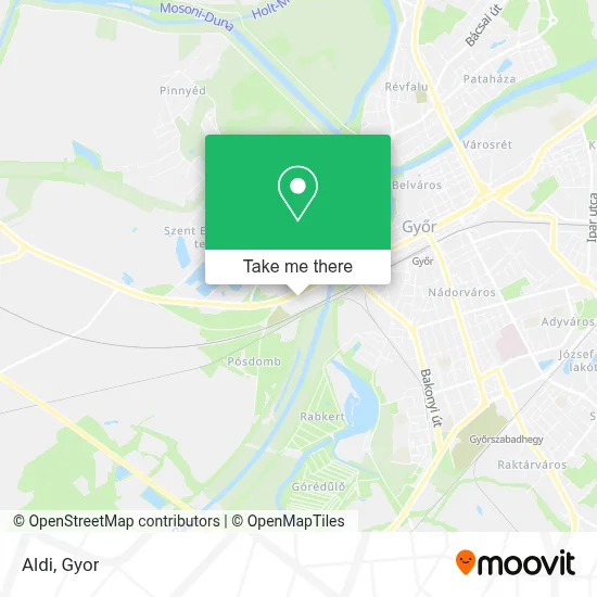 Aldi map