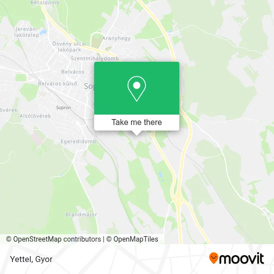 Yettel map