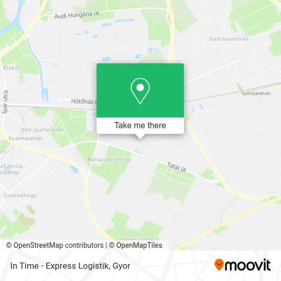 In Time - Express Logistik map