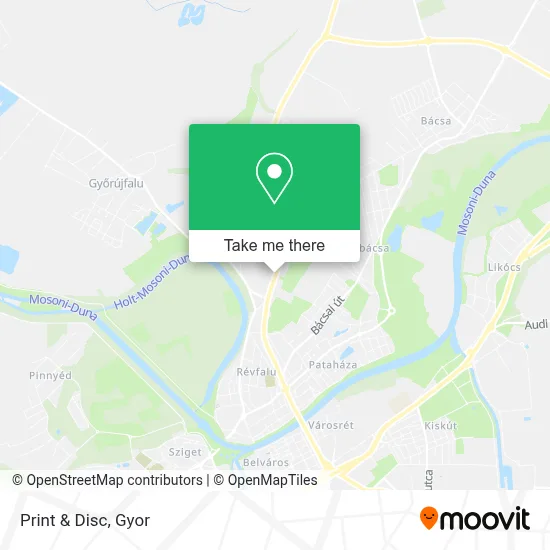 Print & Disc map