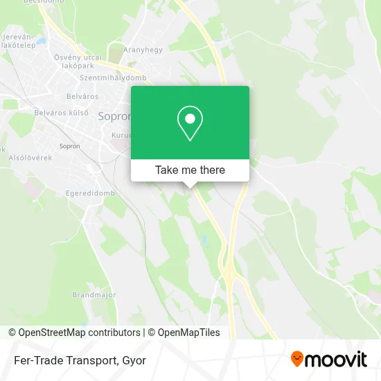 Fer-Trade Transport map