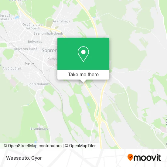 Wassauto map