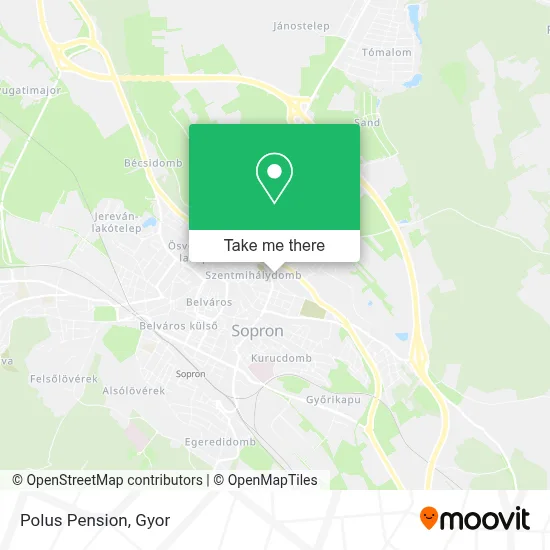 Polus Pension map