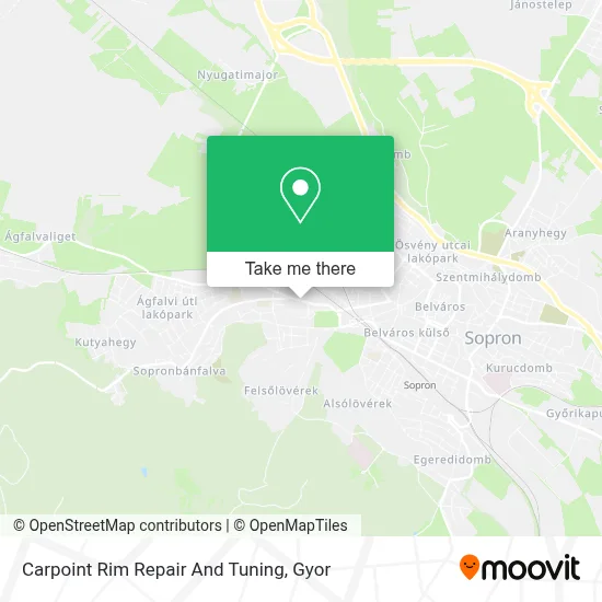 Carpoint Rim Repair And Tuning map