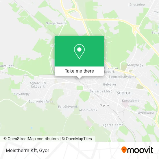 Meistherm Kft map