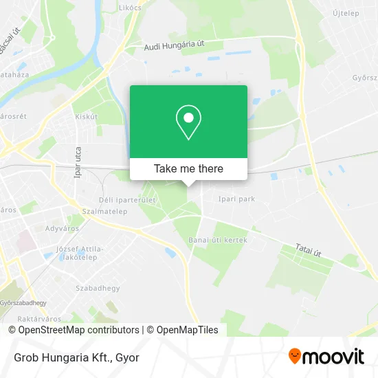 Grob Hungaria Kft. map