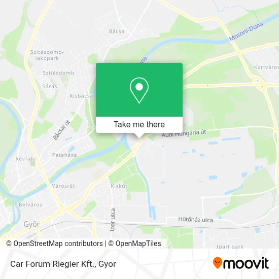 Car Forum Riegler Kft. map