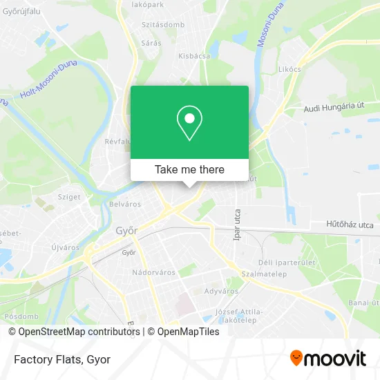 Factory Flats map