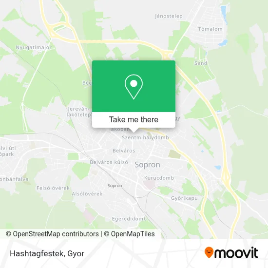 Hashtagfestek map