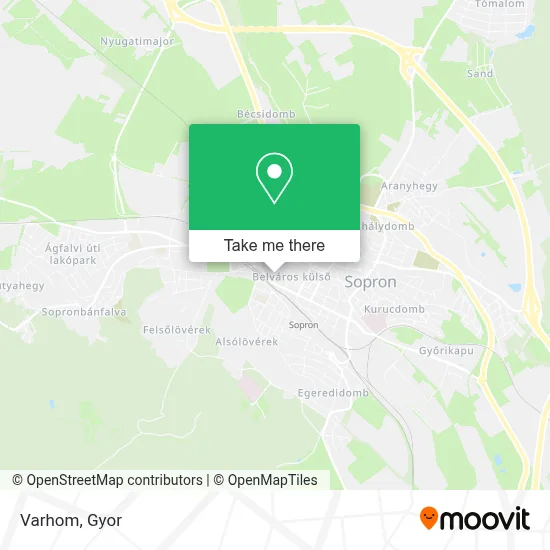 Varhom map