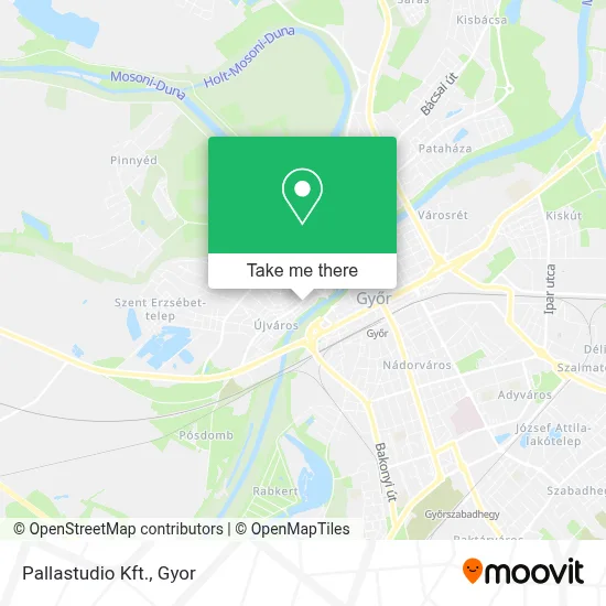 Pallastudio Kft. map