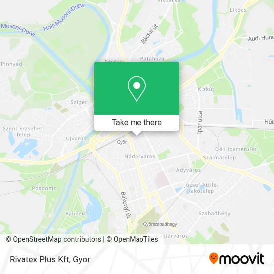 Rivatex Plus Kft map