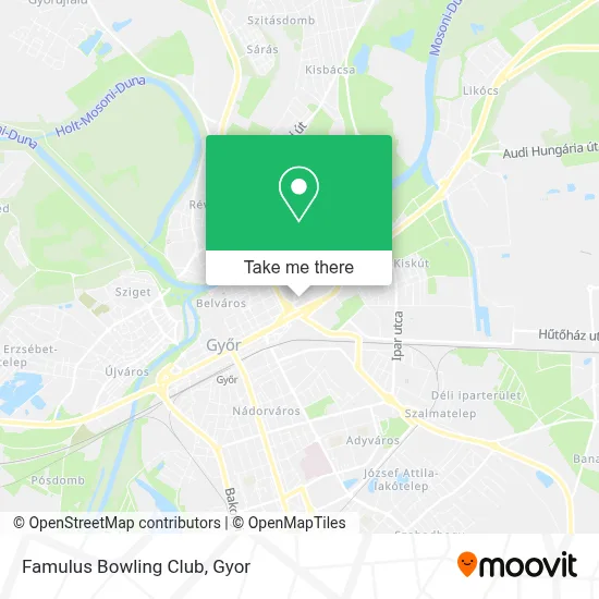 Famulus Bowling Club map