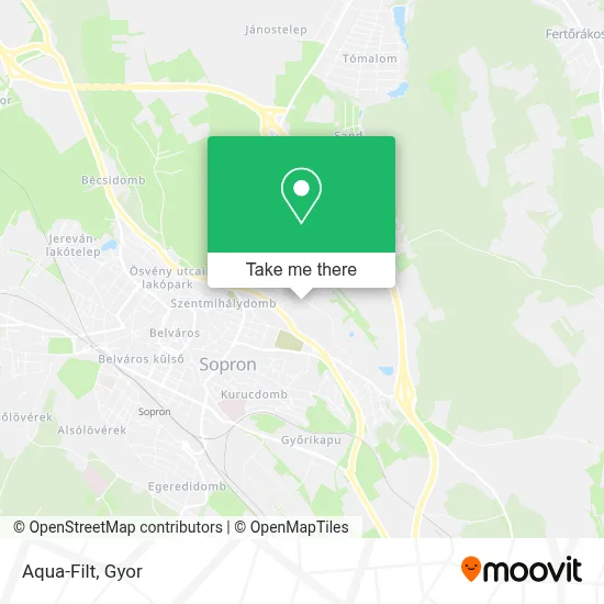 Aqua-Filt map