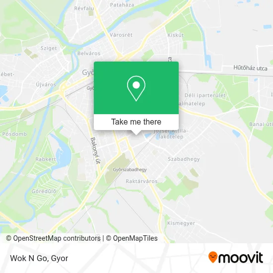 Wok N Go map