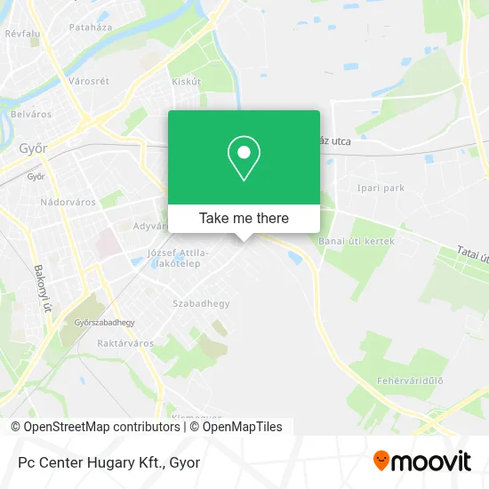 Pc Center Hugary Kft. map