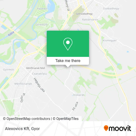 Alexovics Kft map