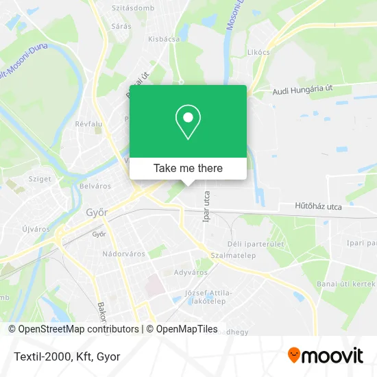 Textil-2000, Kft map