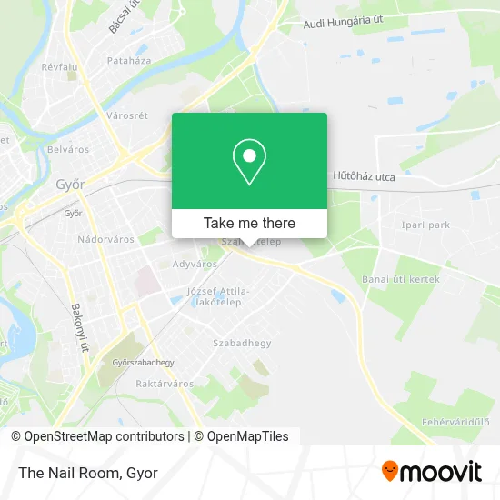The Nail Room map
