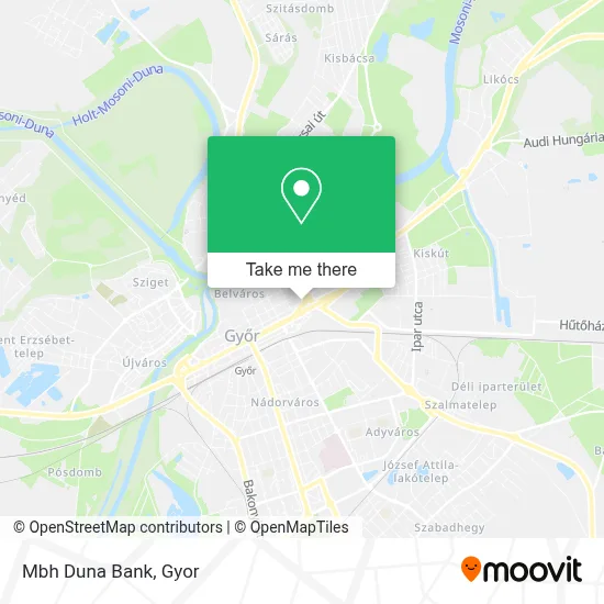 Mbh Duna Bank map