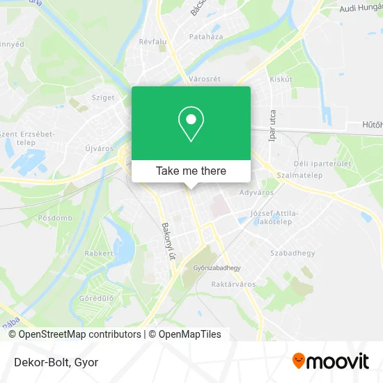 Dekor-Bolt map