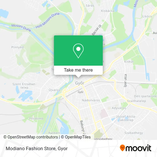 Modiano Fashion Store map