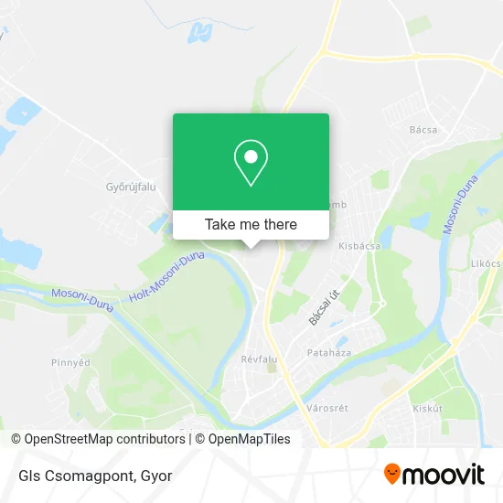 Gls Csomagpont map