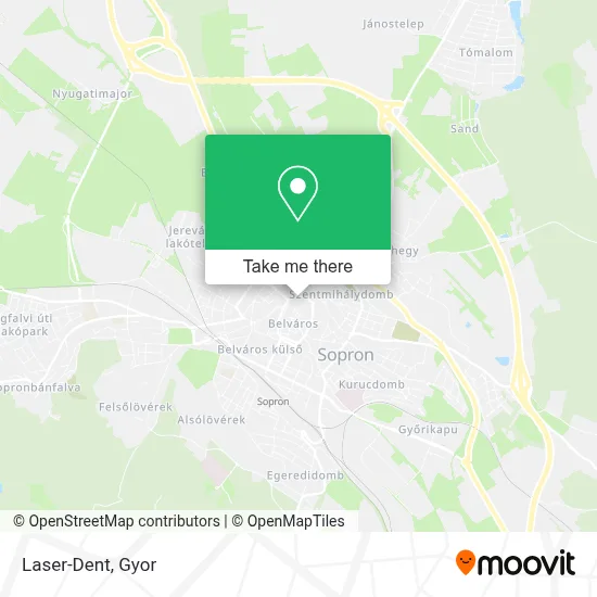 Laser-Dent map
