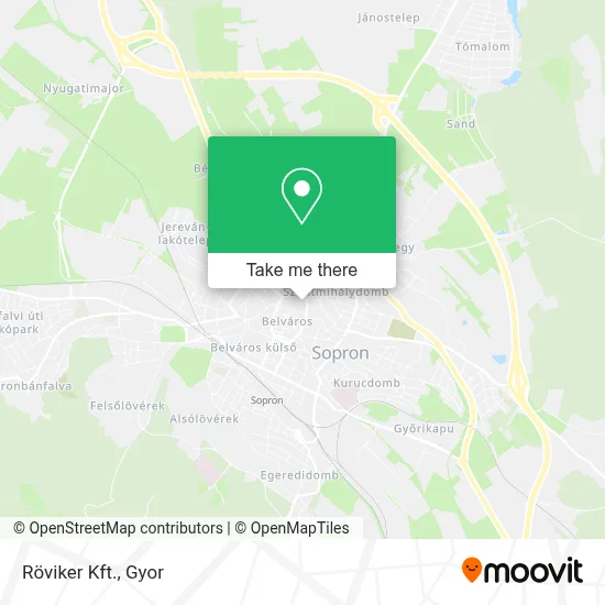 Röviker Kft. map