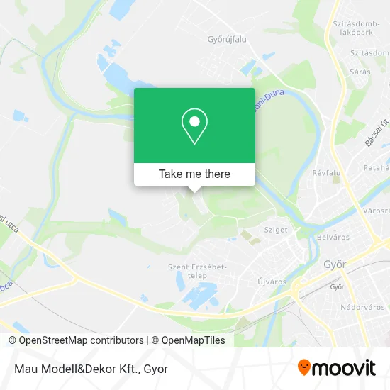 Mau Modell&Dekor Kft. map