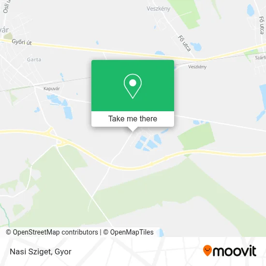 Nasi Sziget map