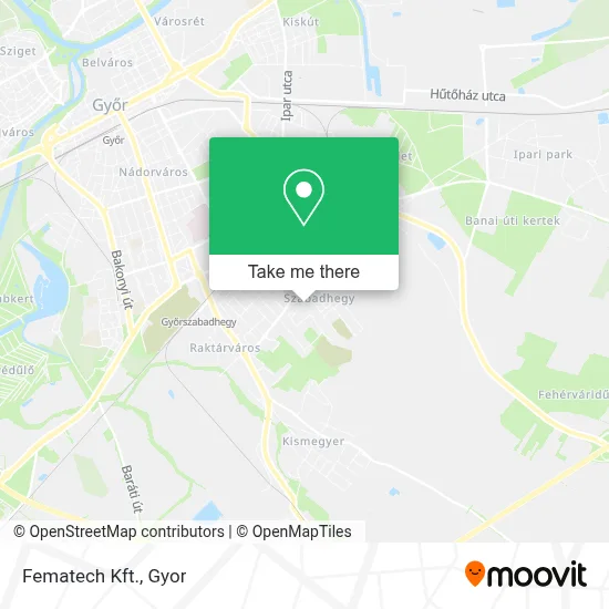 Fematech Kft. map