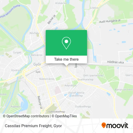 Cassilas Premium Freight map