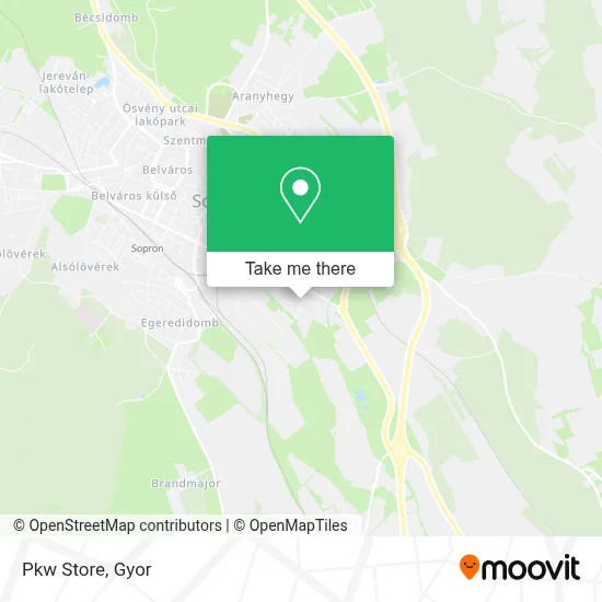 Pkw Store map