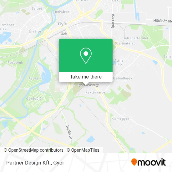 Partner Design Kft. map