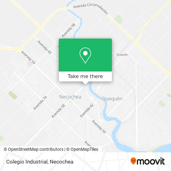 Mapa de Colegio Industrial