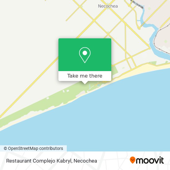 Mapa de Restaurant Complejo Kabryl