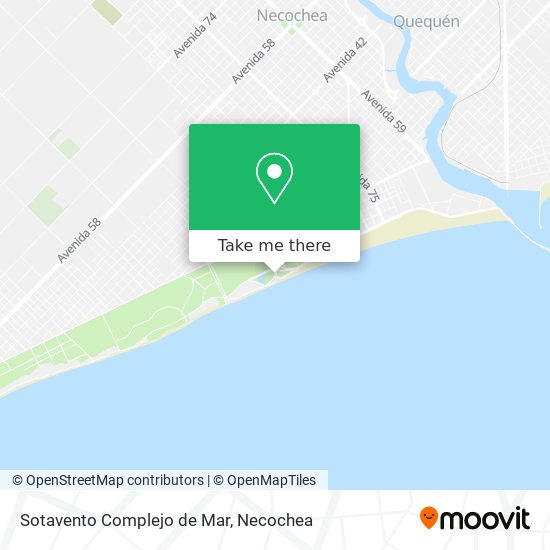 Sotavento Complejo de Mar map